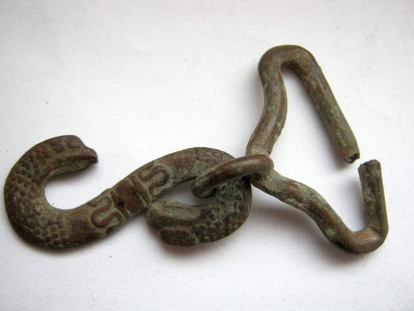 snake dagger hanger vintage hook connector