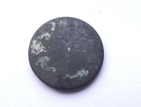 backward of flat button Waterloo 1815