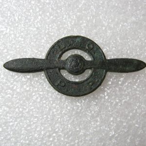 Distintivo della lega di difesa aerea polacca vintage L.O.P.P.