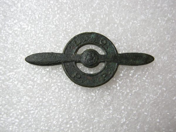 Vintage Poland air defense league badge L.O.P.P.